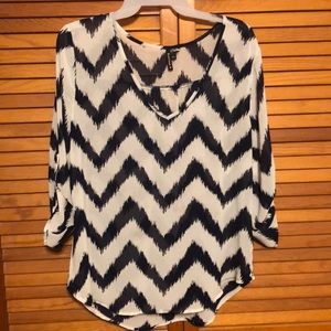 Chevron blouse